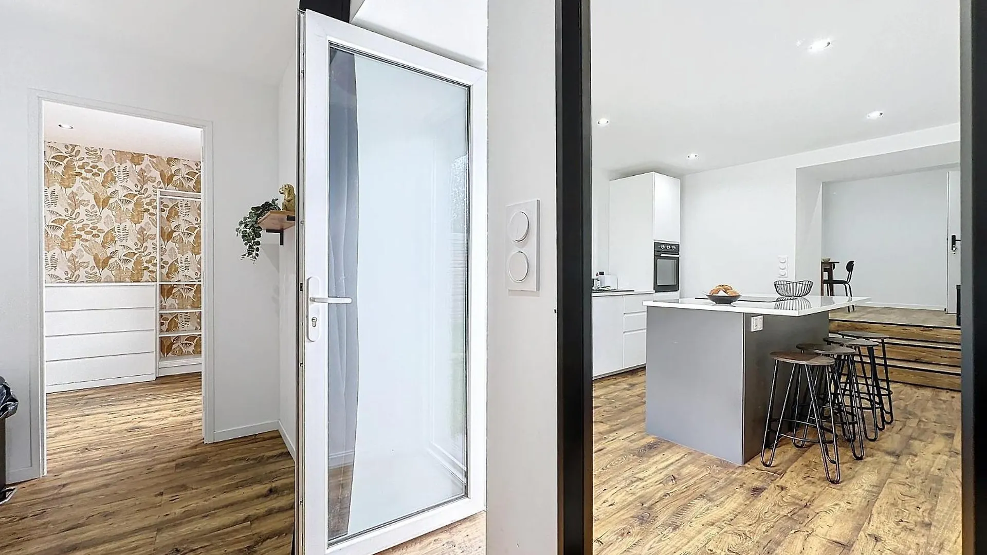 Apartment Appartement Cosy & Moderne T2 Avec Jardin Parking Brest